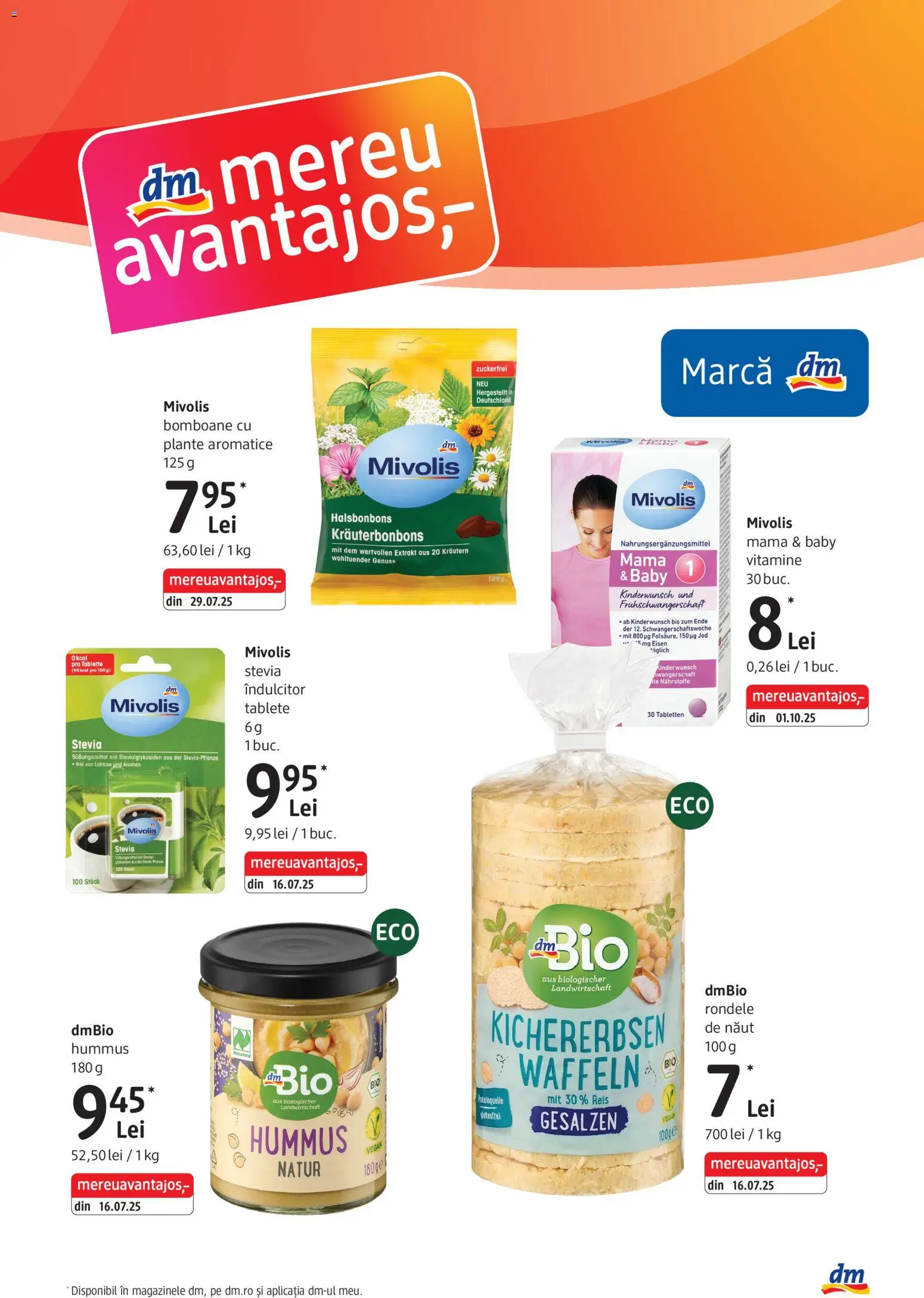 Noul catalog DM drogeriemarkt – valabil de la 23.07.2026 | Pagină: 3