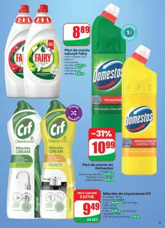 Pogląd oferty "Dino gazetka" - ważna od 23.09.2026 | Strona: 79 | Produkty: Domestos, Fairy