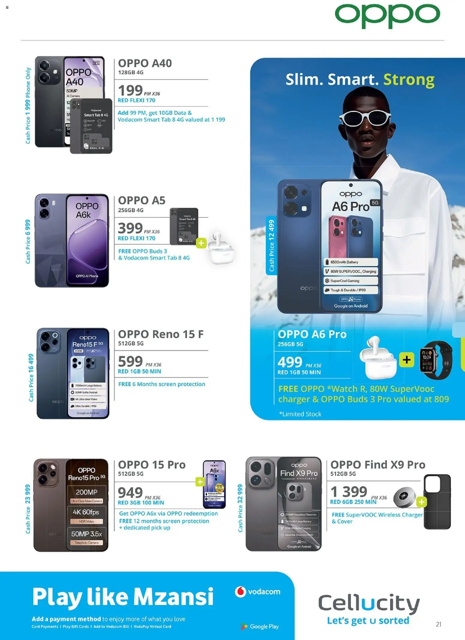 New Cellucity catalogue – valid from 07.05.2026 | Page: 21 | Products: Sim, Cover, Phone, Camera