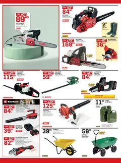 Anteprima del volantino Brico OK volantino valido a partire dal 08/10/2026 | Pagina: 2 | Prodotti: Tagliasiepi, Motosega, Tanica, Batteria