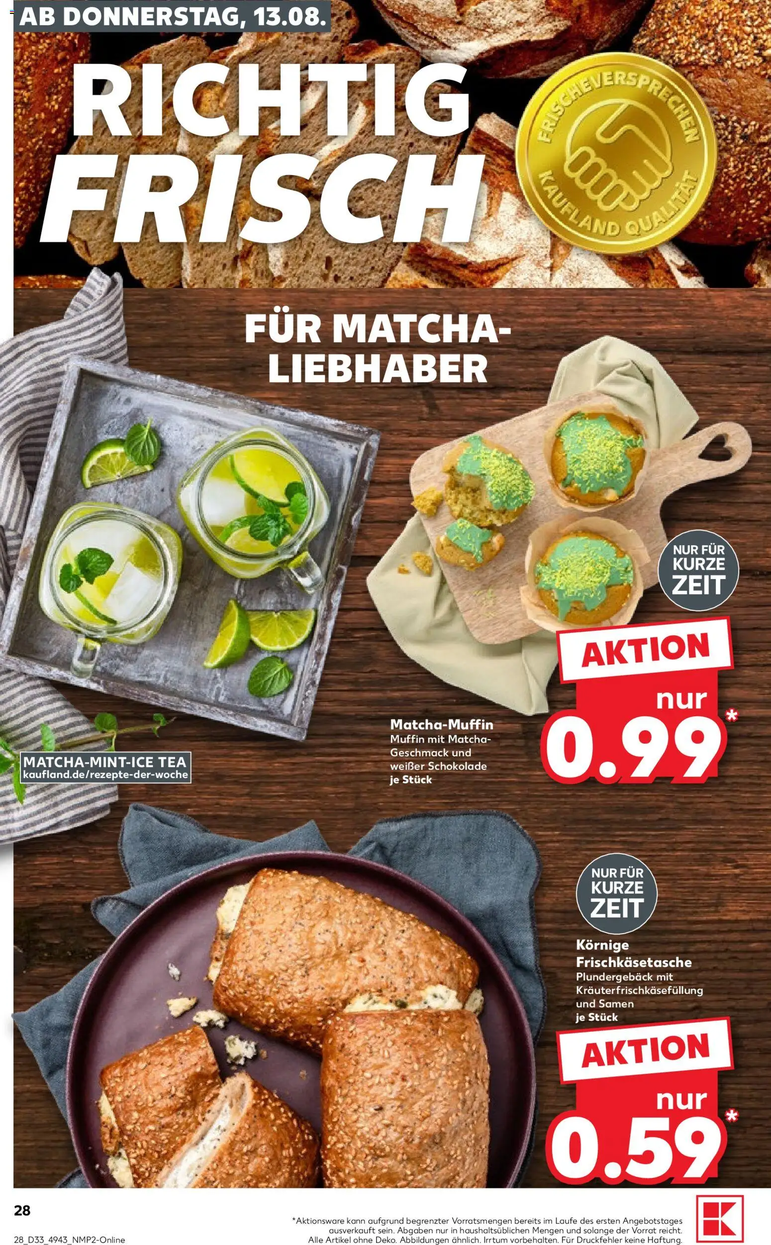 Kaufland Prospekt Bremen – gültig ab 13.08.2026 | Seite: 28 | Produkte: Schokolade