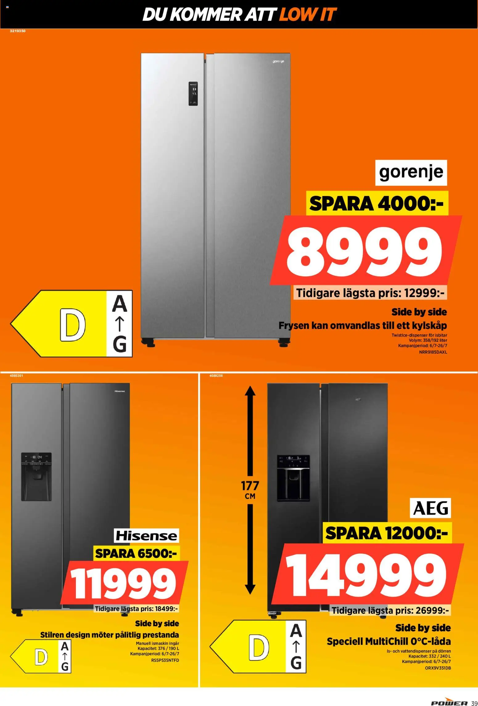Power reklamblad aktuell från 06/07/2026 | Sida: 39