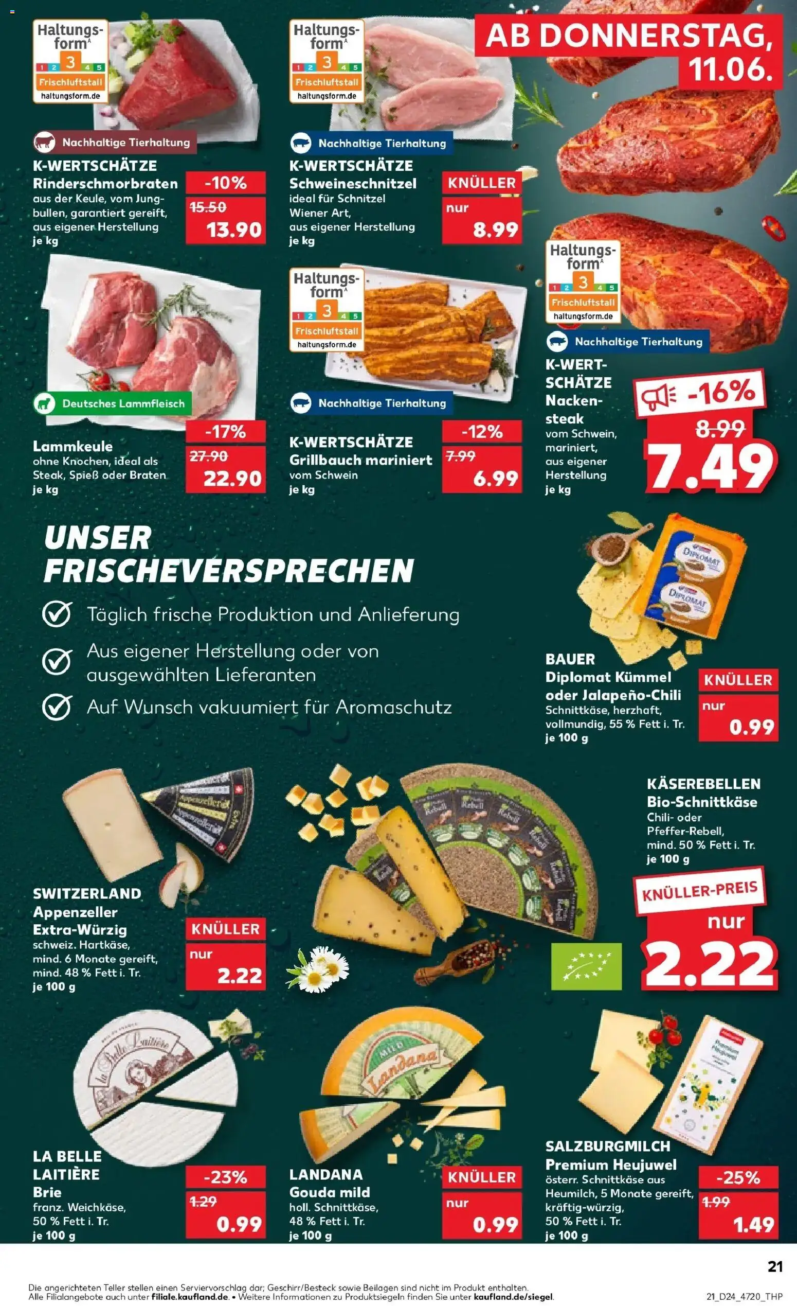 Kaufland Prospekt Limburg An Der Lahn – gültig ab 08.06.2026 | Seite: 30 | Produkte: Lammkeule, Gouda, Schnitzel, Chili