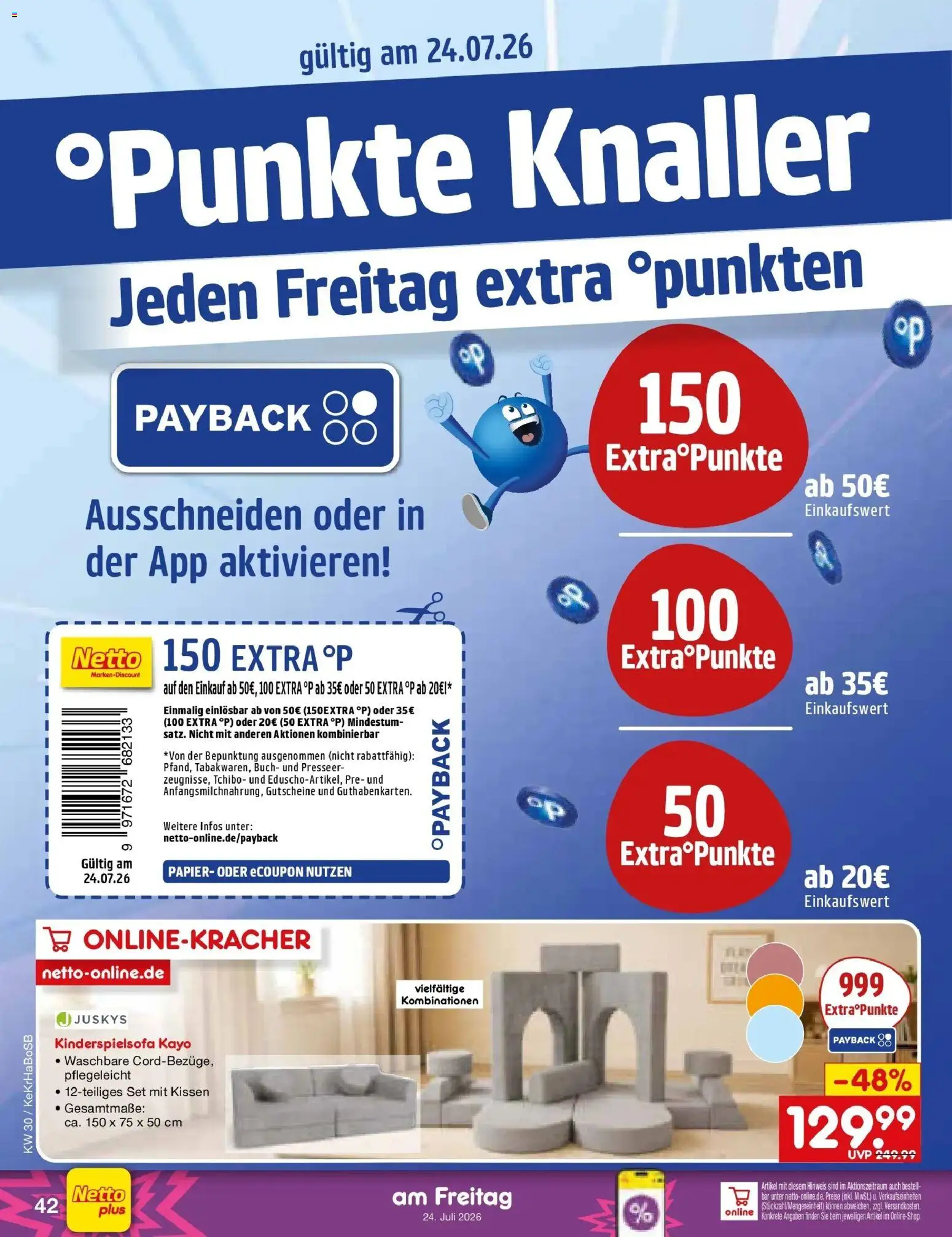 Netto Marken-Discount Prospekt Wuppertal – gültig ab 20.07.2026 | Seite: 66 | Produkte: Kissen