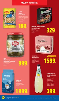 CAFE FREI Kávékapszula, Többféle - amely érvényes a következő dátumtól: 2026.09.03. | Oldal: 66