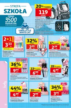 Pogląd oferty "Auchan gazetka - Zostań ortem oszczędzania" - ważna od 13.08.2026 | Strona: 26 | Produkty: Waga, Temperówka, Piórnik