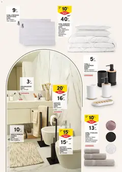 Pré-visualização Continente Casa Outono válido de 13/10/2026 | Página: 18 | Produtos: Papel higiénico, Banho, Tapete, Organizador