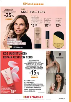 K-Market-mainoslehti voimassa 26/08/2026 alkaen | Sivu: 83 | Tuotteet: Meikki, Peitevoide, Seerumi