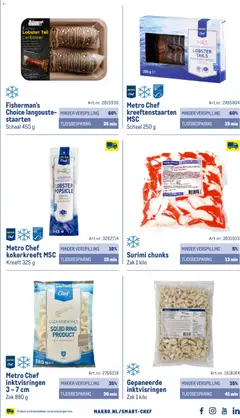 Makro folder - Smart chef - Voorbeeld van een folder van Makro, geldig van 01-11-2026 | Pagina: 47 | Producten: Schaal, Ring, Water, Ingrediënten