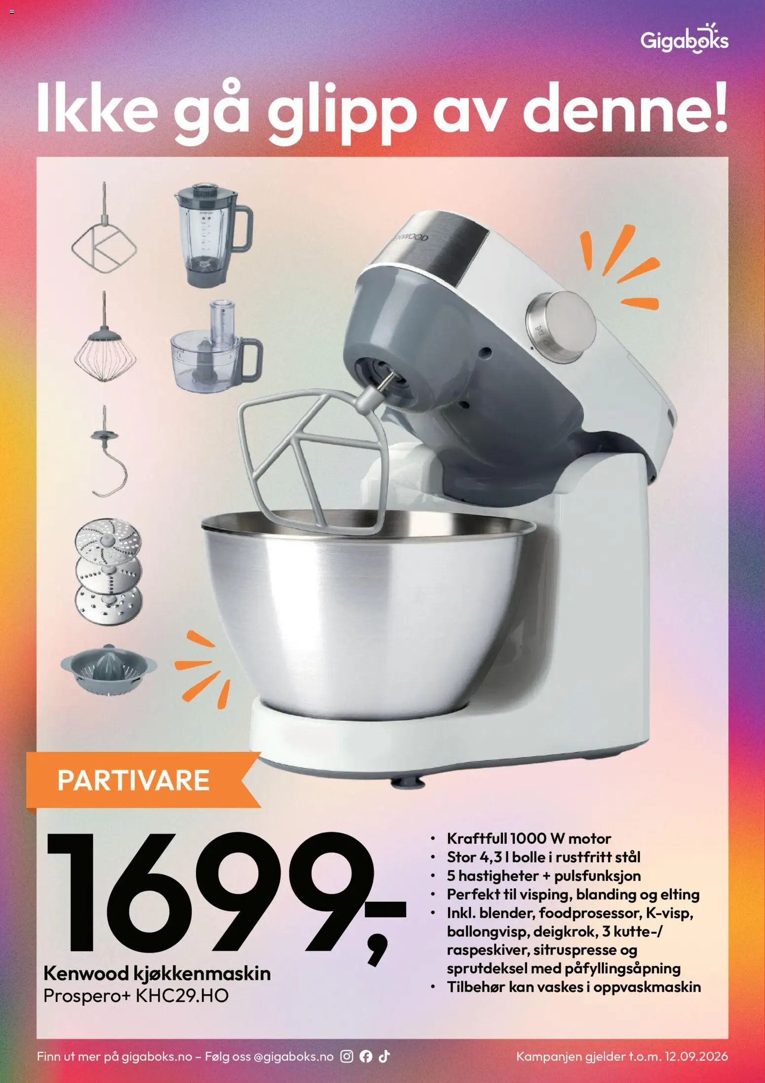 {H1} | Side: 8 | Produkter: Oppvaskmaskin, Kjøkkenmaskin