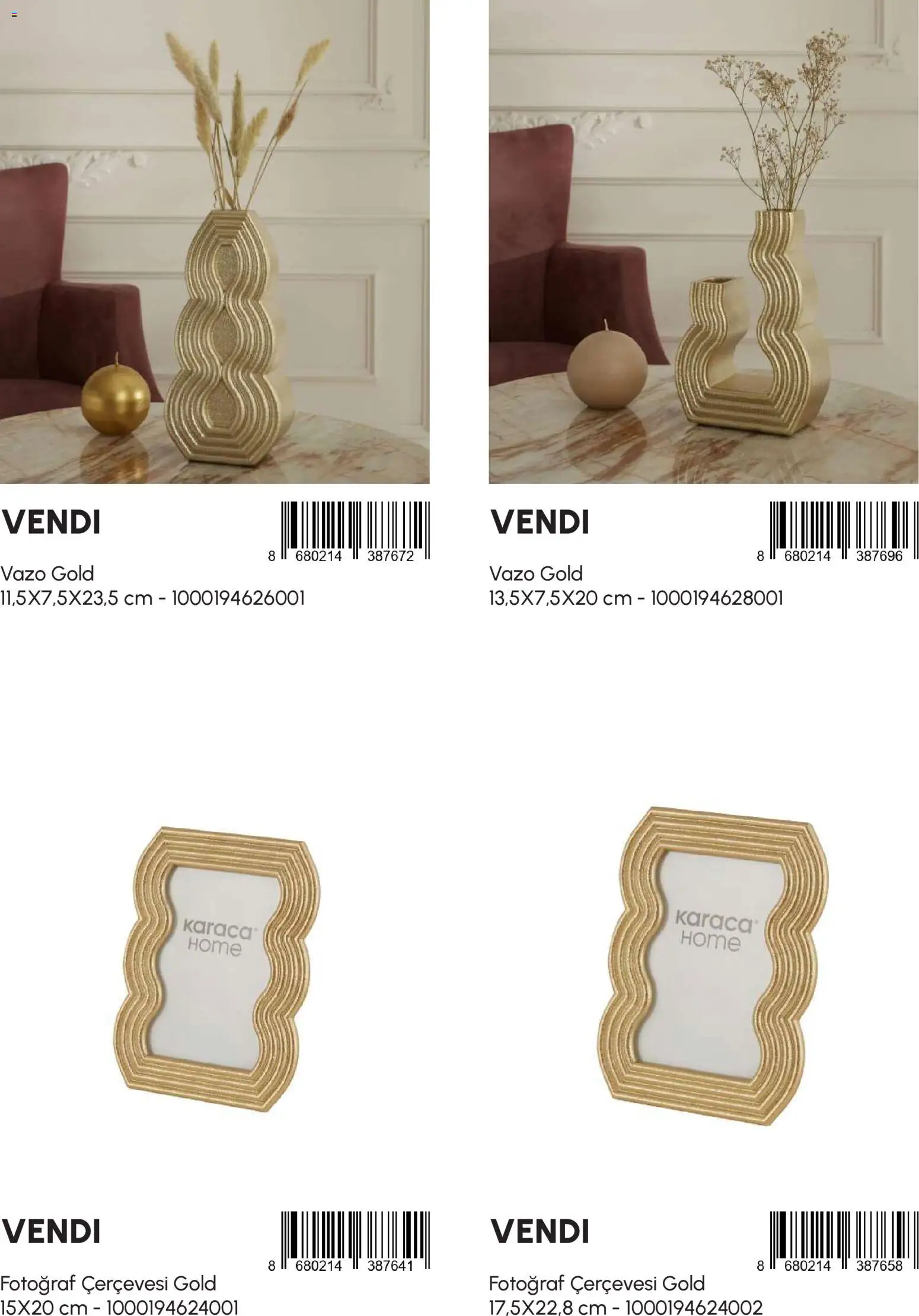 Karaca Home Katalog - 16 Eylül 2026 tarihinden itibaren geçerlidir | Sayfa: 31 | Ürünler: Vazo