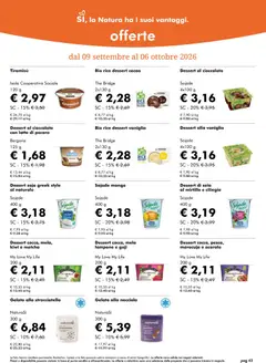 Anteprima del volantino Natura Sì volantino valido a partire dal 09/09/2026 | Pagina: 43