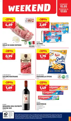 Anteprima del volantino DENTIFRICIO, • tripla azione, • protezione carie, • antitartaro, 75 ml valido a partire dal 11.05.2026 | Pagina: 19