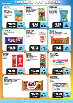 Preview of Bestway - Offers valid from 29/07/2026 | Page: 10 | Products: Maillots et débardeurs Athlétisme, Chocolate, Belt, Agrafeuse