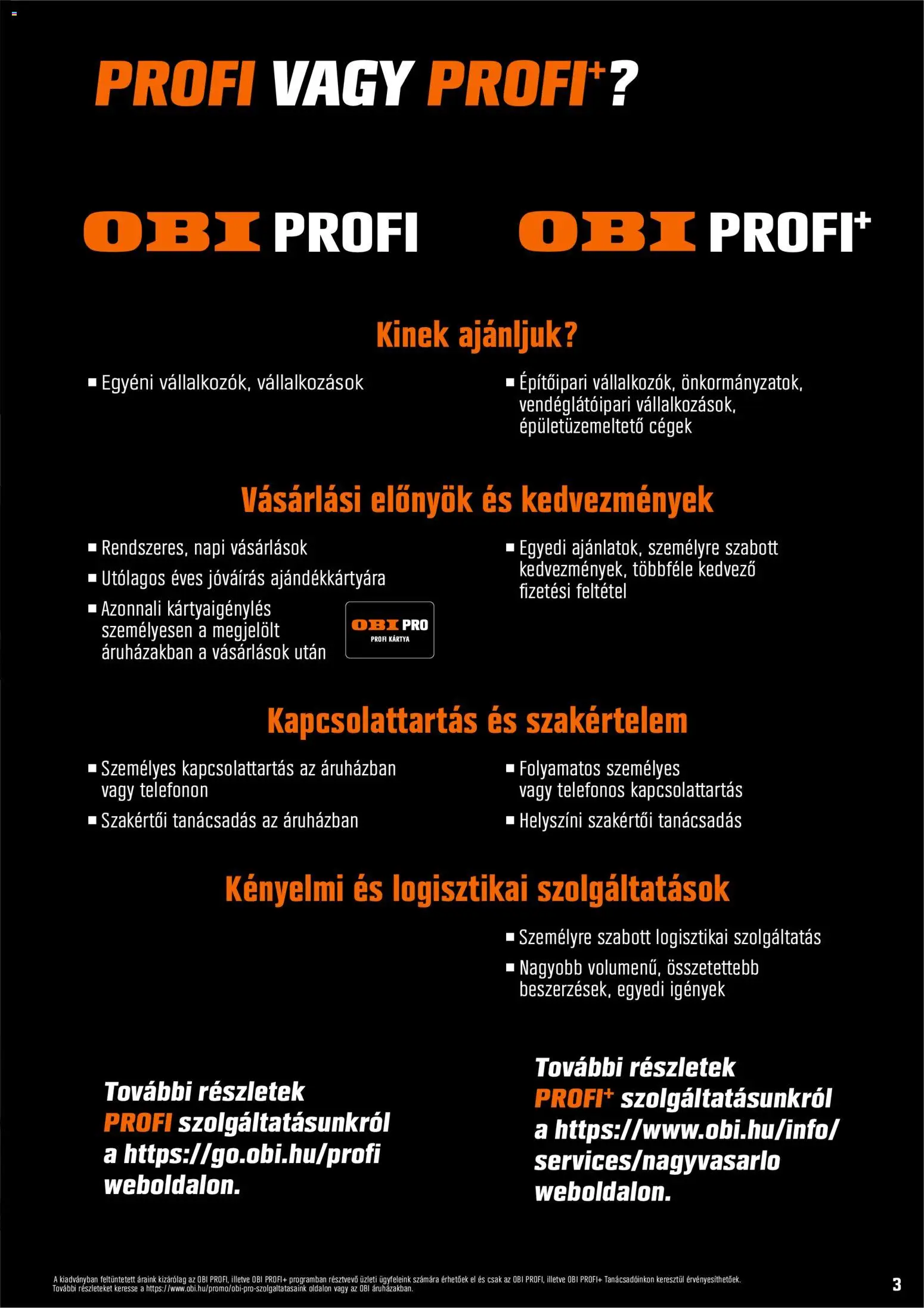 OBI akciós ujság - amely érvényes a következő dátumtól: 2026.09.15. | Oldal: 3