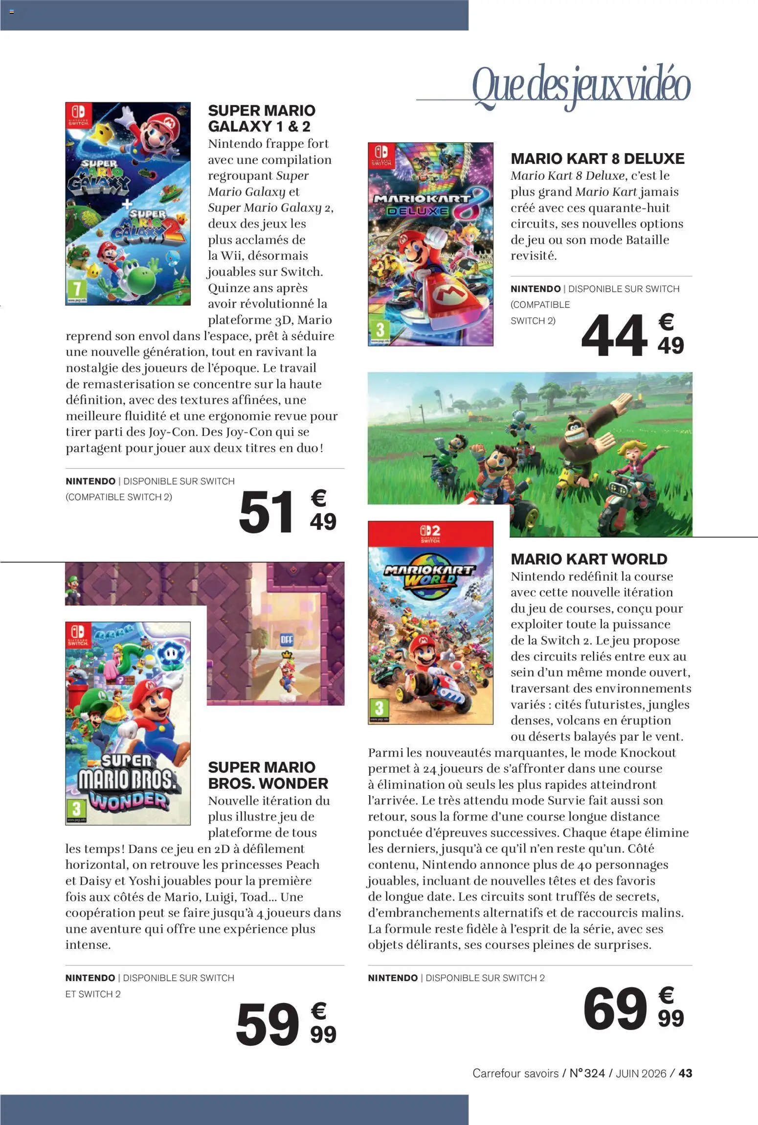 {H1} | Page: 43 | Produits: Vidéo, Jeux