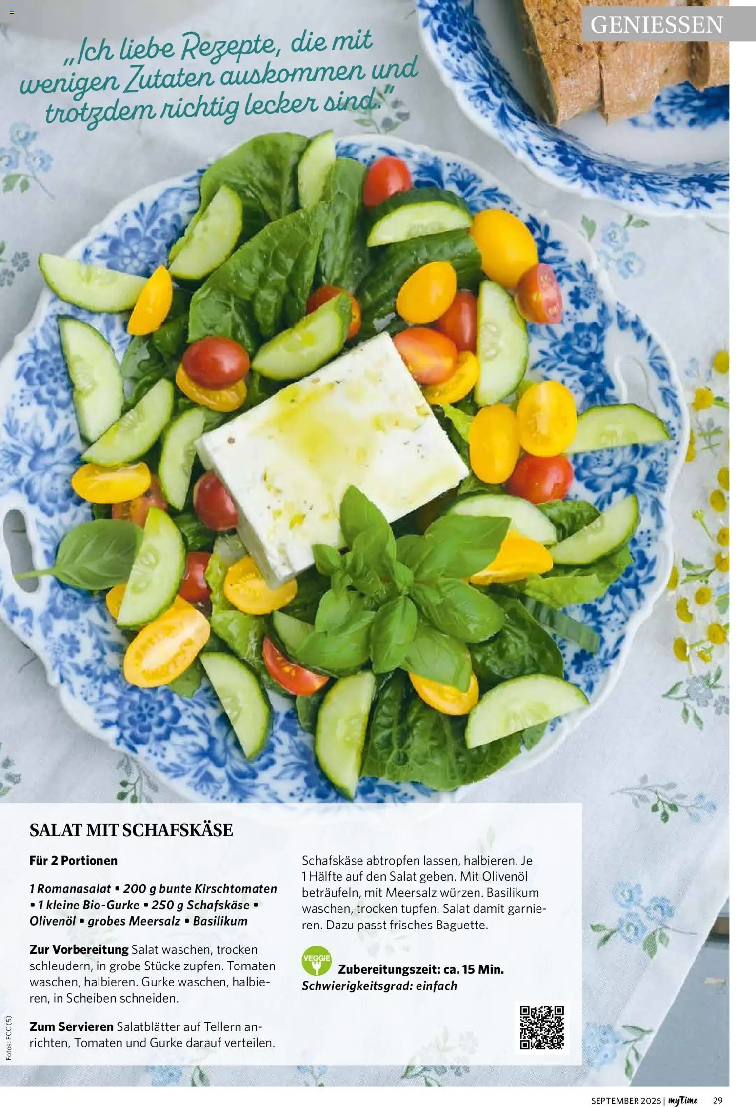 Combi myTime September 2026 – gültig ab 01.09.2026 | Seite: 29 | Produkte: Olivenol, Tomaten, Kirschtomaten, Salat