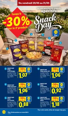 LIDL - Prévisualisation de SNACK DAY Chips sel & Vinaigre, Chips sel & Vinaigre valide à partir de 28.05.2026 | Page: 12