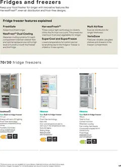 Preview of B&Q - Appliances valid from 01/07/2026 | Page: 49 | Products: Drawers, Door, Freezer, Fan