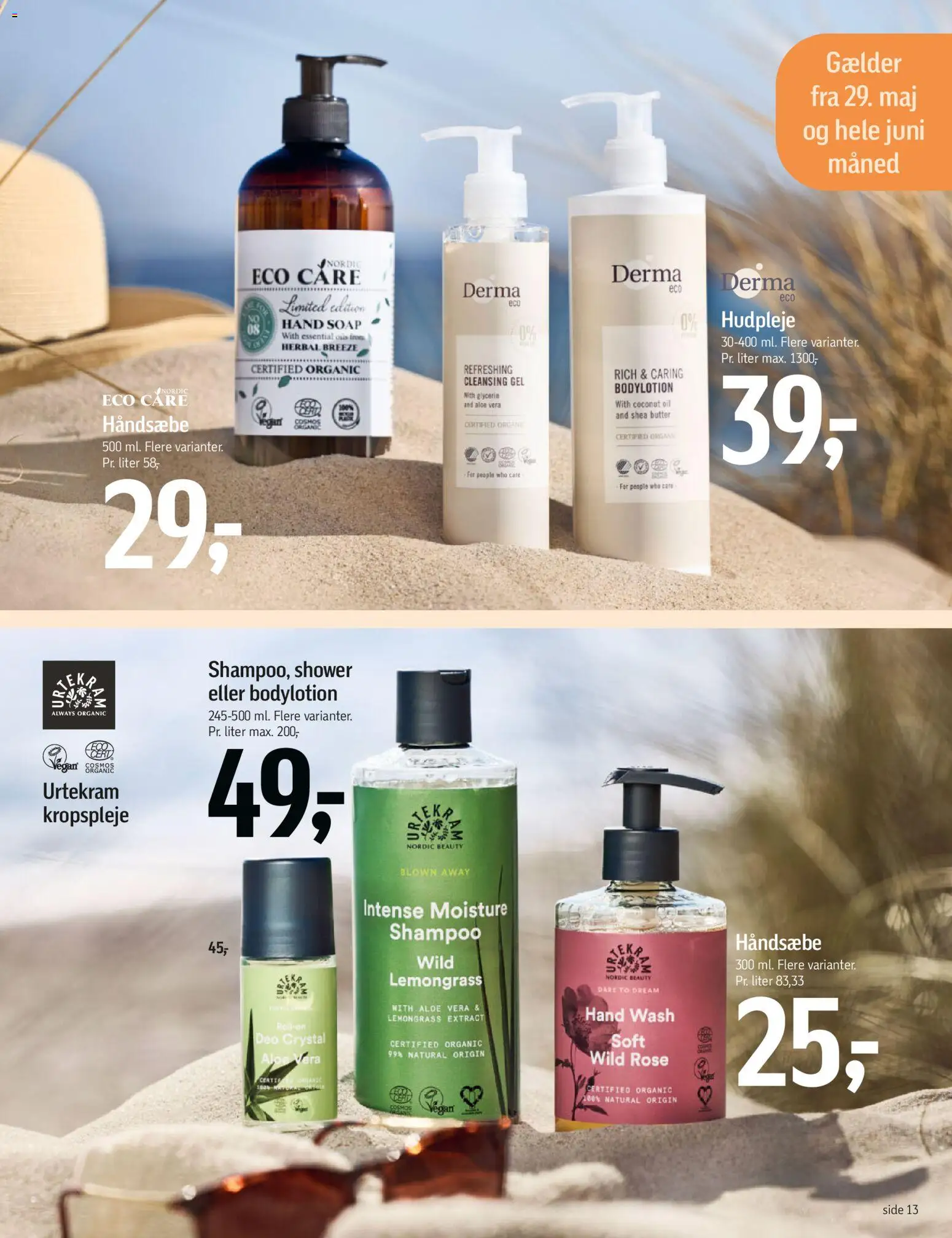 Føtex tilbudsavis – gyldig fra 29.05.2026 | Side: 13 | Produkter: Shampoo