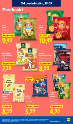 Pogląd oferty "CHEETOS Chrupki, 100 g, 120 g, różne rodzaje" - ważna od 28.09.2026 | Strona: 83