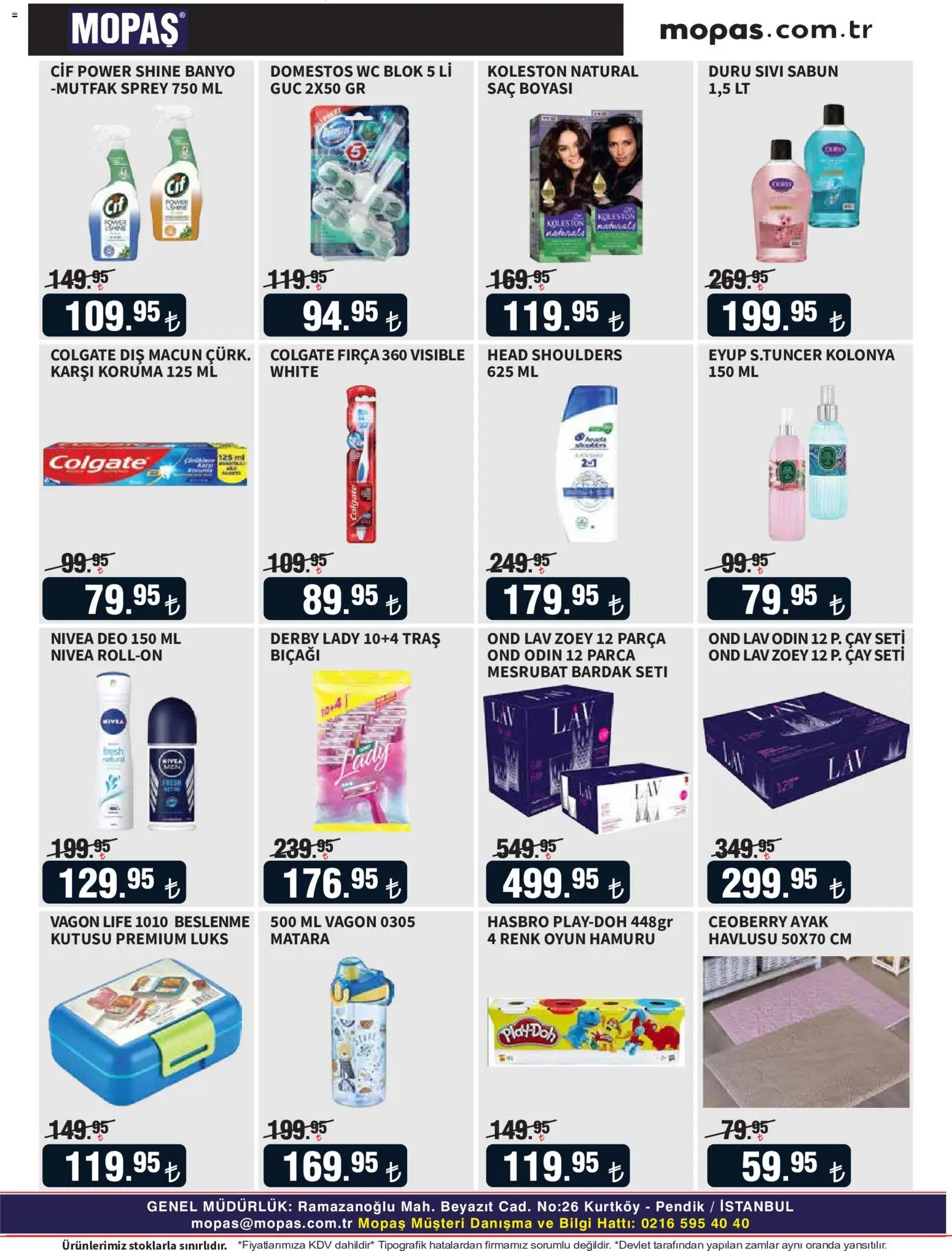 Mopaş Katalog - 10 Eylül 2026 tarihinden itibaren geçerlidir | Sayfa: 8 | Ürünler: Fırça, Sabun, Oyun hamuru, Oyun