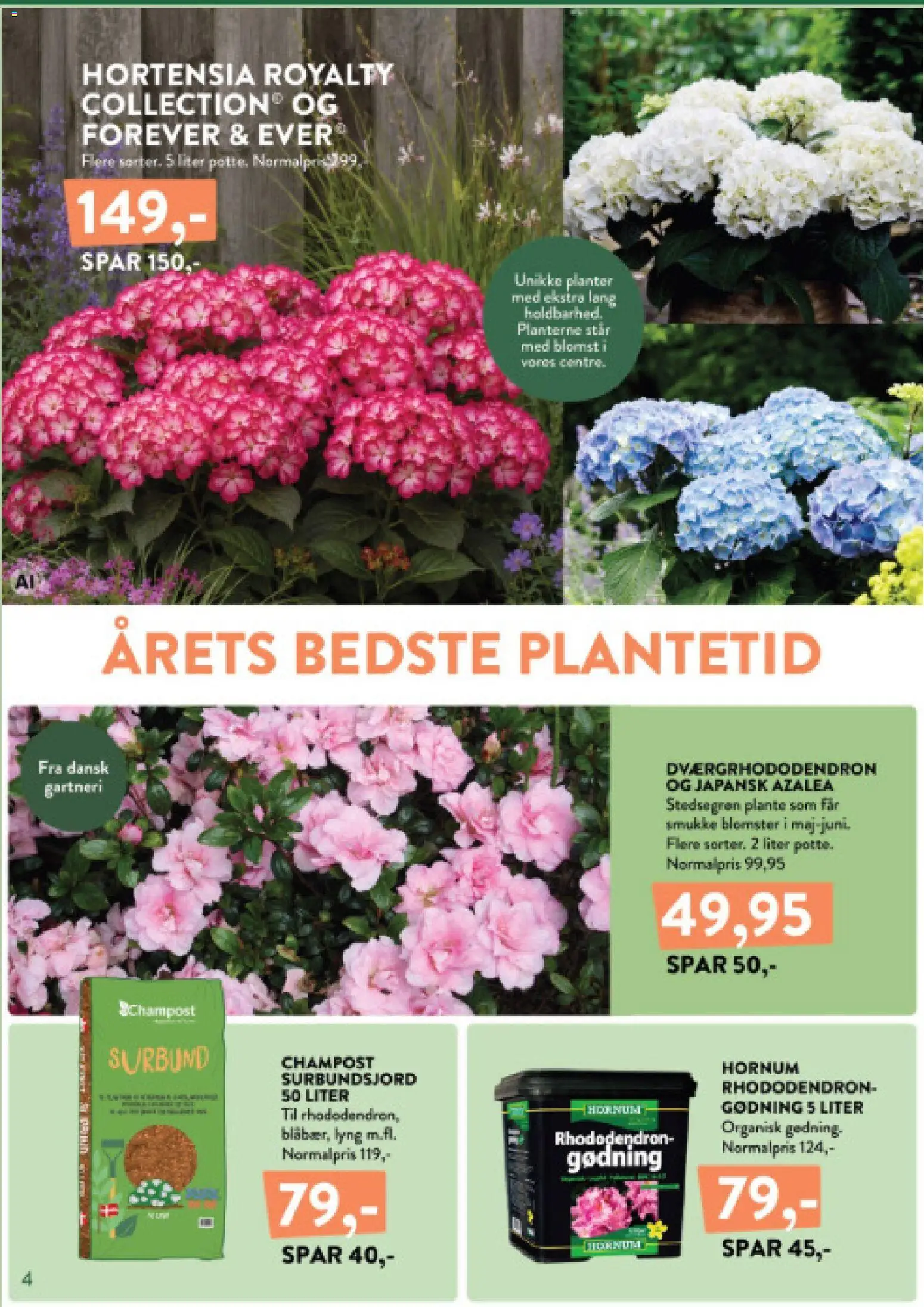 Plantorama tilbudsavis – gyldig fra 04/09/2026 | Side: 4 | Produkter: Søm