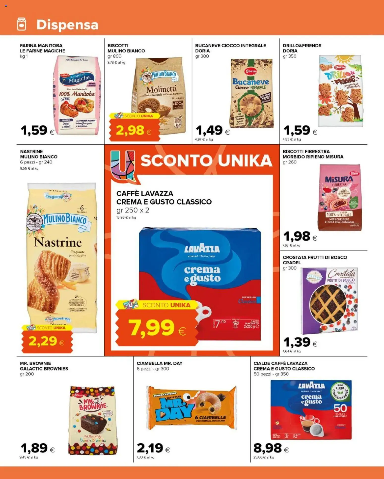 Volantino Tigre del 16/09/2026 | Pagina: 10 | Prodotti: Ciambella, Dolci, Cialde, Senza lattosio