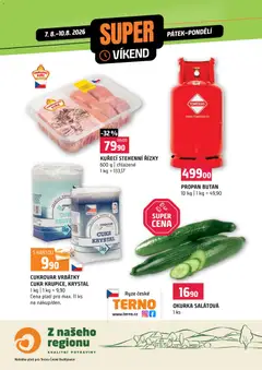 Náhled letáku Terno leták - Super víkend od 07.08.2026