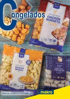 Vista previa Makro Congelados Centro válido desde el 03/08/2026