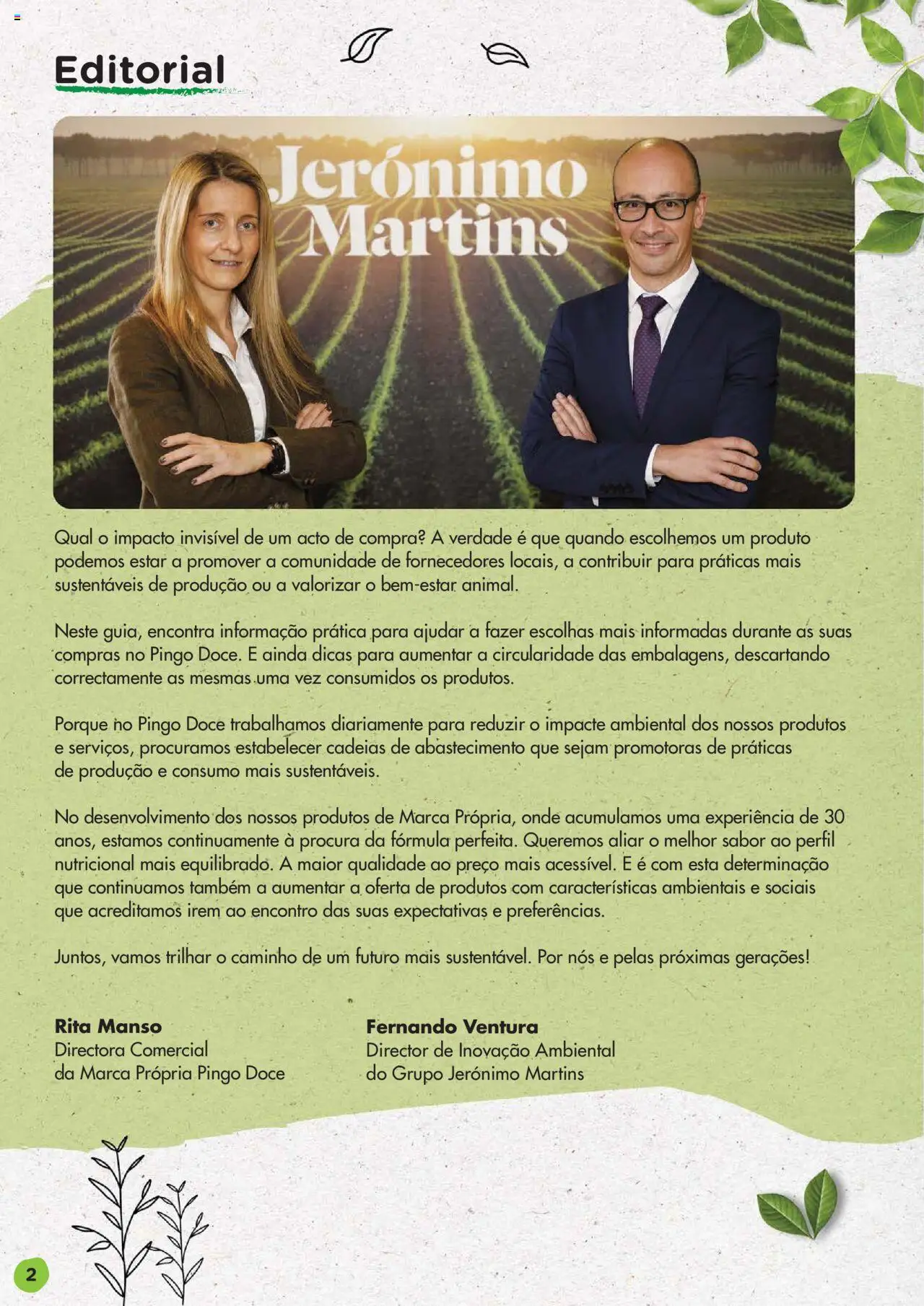 Pingo Doce Guia de Boas Práticas Ambientais │ válido de 24/02/2022 | Página: 2