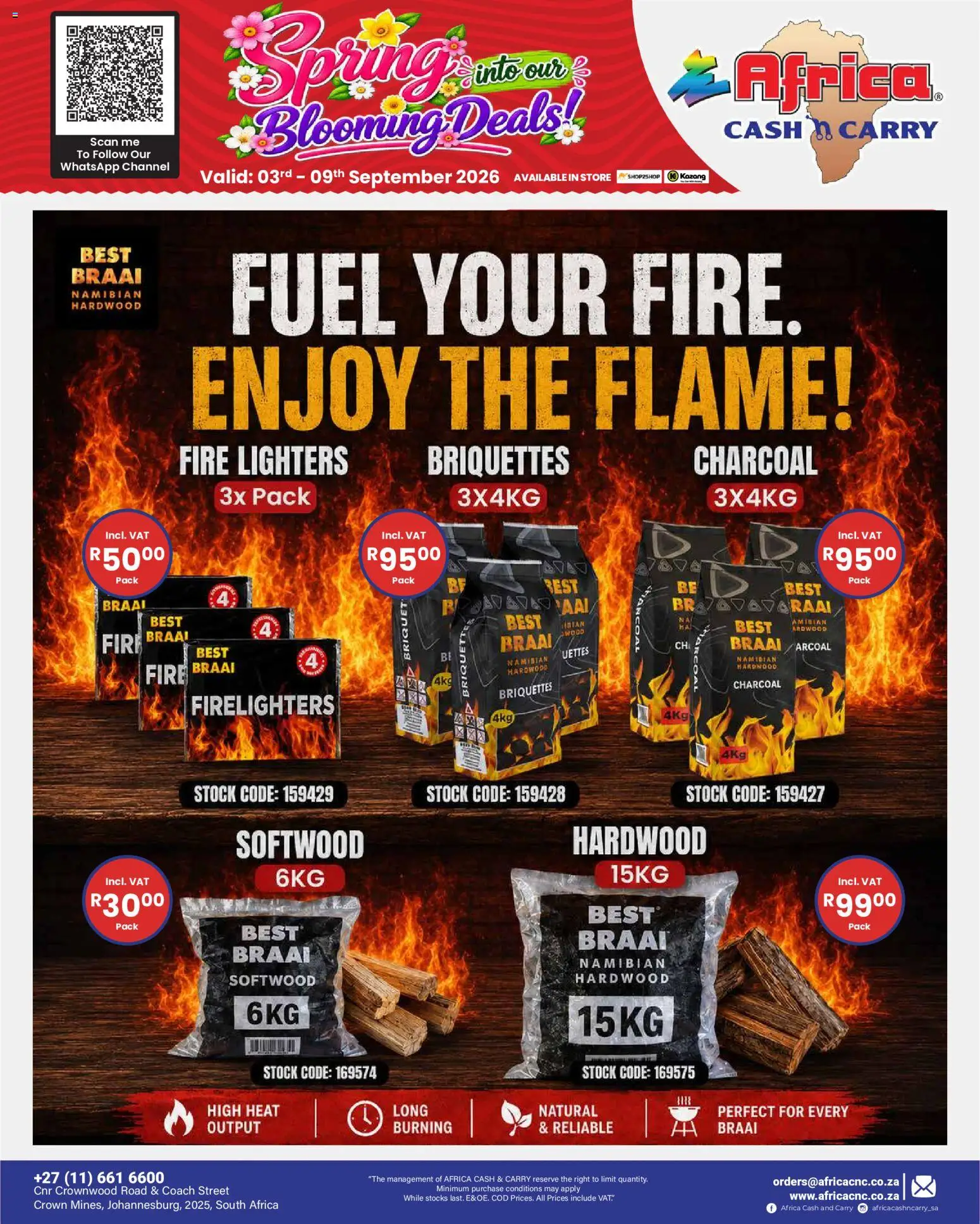 New Africa Cash & Carry catalogue – valid from 03/09/2026 | Page: 48 | Products: Stock