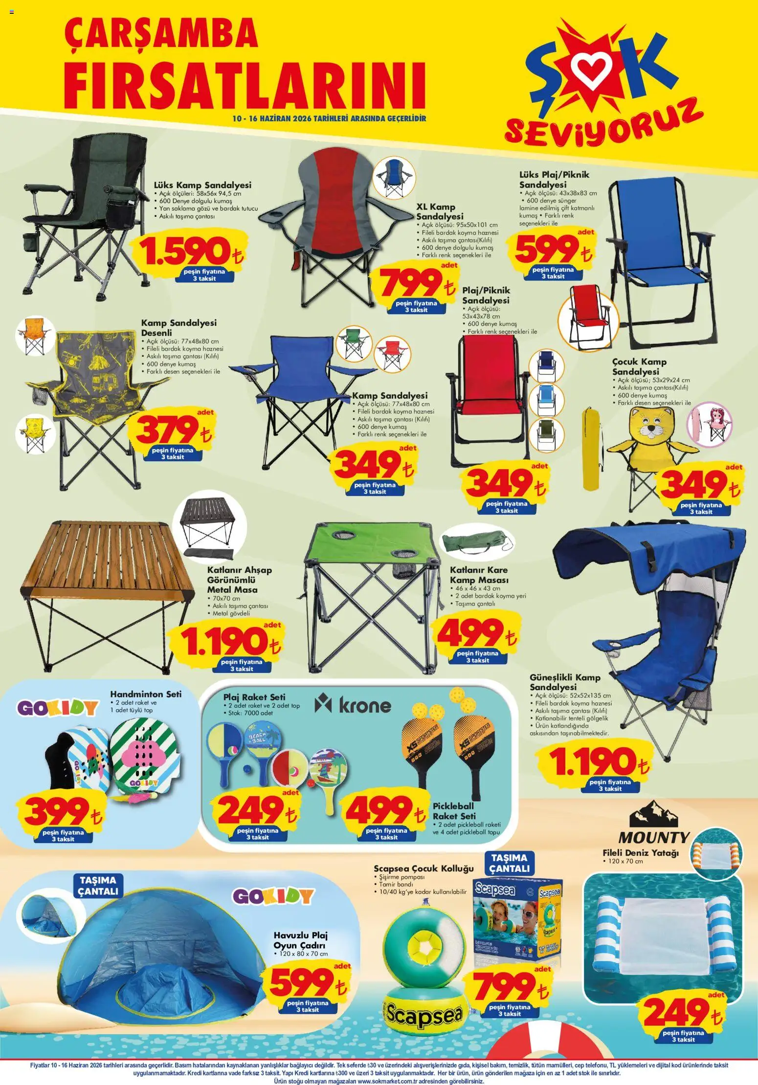 Şok Market Katalog - 10.06.2026 tarihinden itibaren geçerlidir | Sayfa: 6 | Ürünler: Masa, Zselatin, Bağlayıcı, Oyun