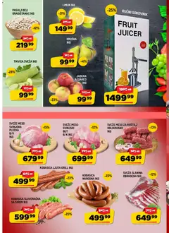 SVEŽE MESO ZA ROŠTILJ OBLIKOVANO 1KG, Mleveno meso za roštilj - pregled Aman kataloga - važi od 18.09.2026 | Strana: 2