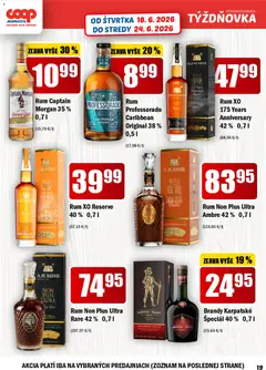 COOP Jednota leták platný od 18.06.2026 | Strana: 19