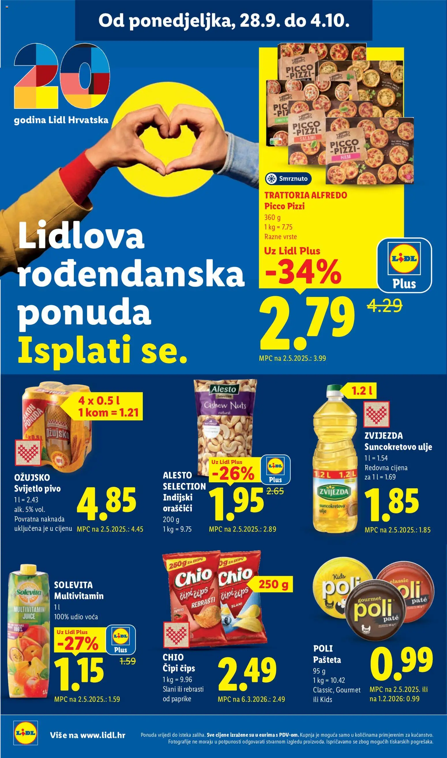 Lidl katalog | vrijedi od 28.09.2026 | Stranica: 8