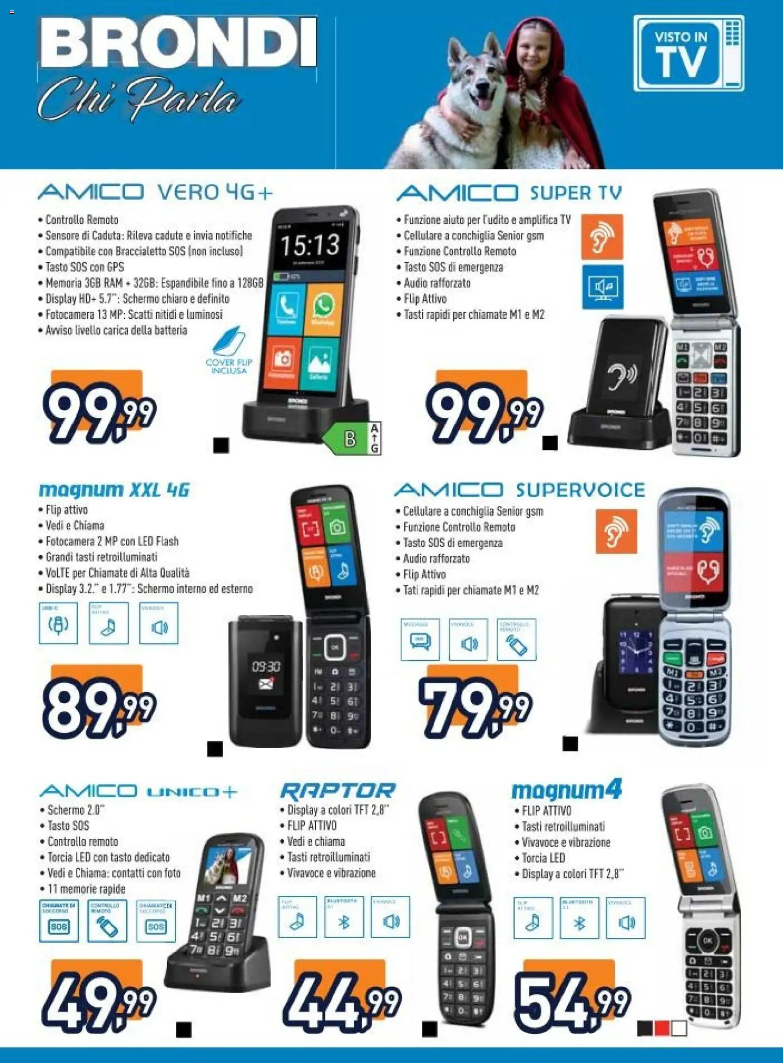 Volantino Unieuro del 29.05.2026 | Pagina: 34 | Prodotti: Torcia, TV, Fotocamera, Batteria