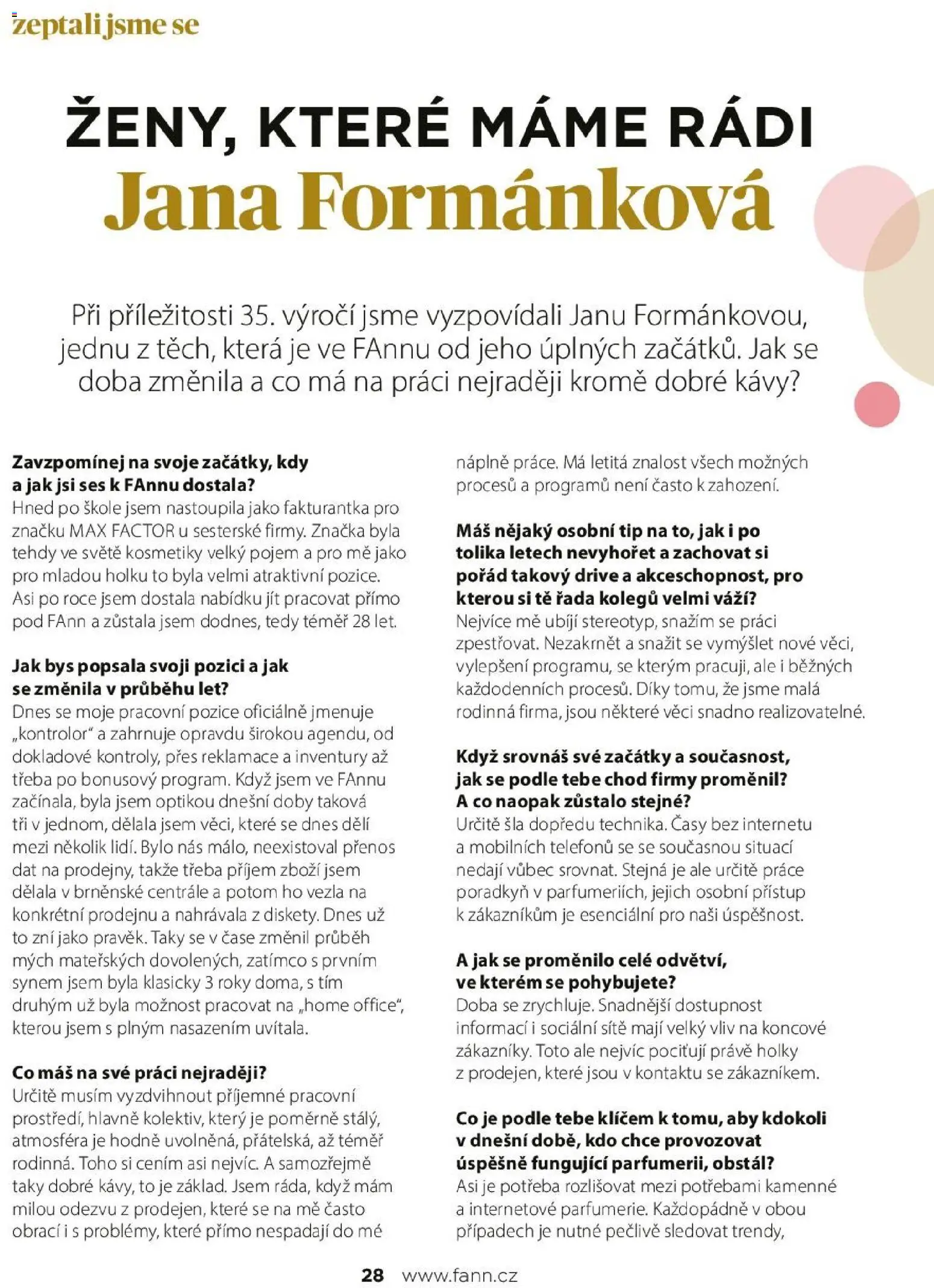 FAnn parfumerie katalog Jaro 2025 od 24.02.2026 | Strana: 28