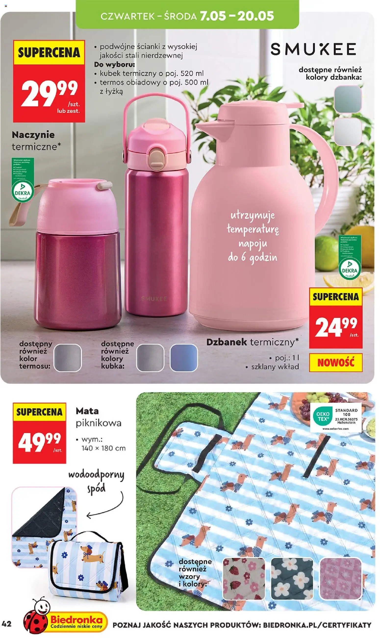 Biedronka gazetka - Hity i inspiracje od 04.05.2026 | Strona: 42