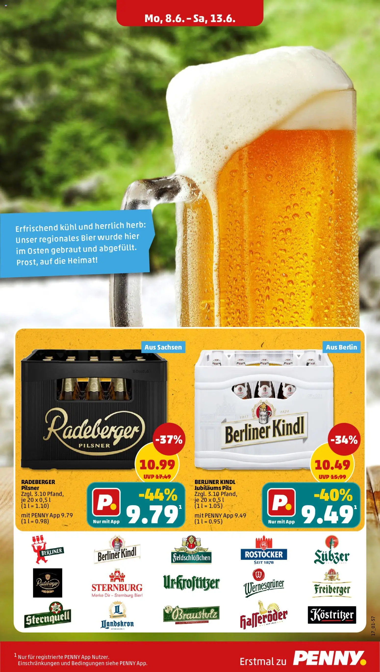 Penny Prospekt | 08.06.2026 | Wie erhält man einen begrenzten Rabatt? | Deutschland