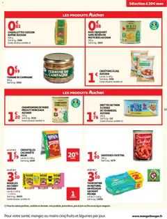 Auchan folder - Voorbeeld van een folder van Auchan, geldig van 15/09/2026 | Pagina: 13 | Producten: Maïs, Champignons