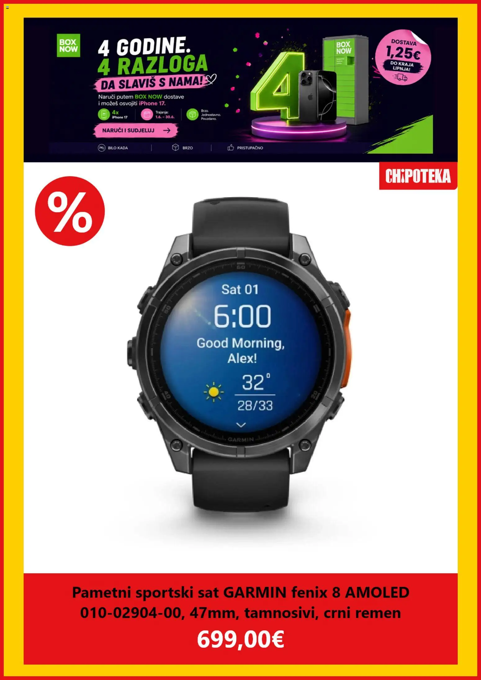Chipoteka katalog | vrijedi od 04.06.2026 | Stranica: 5 | Proizvodi: Sportski sat, Sat