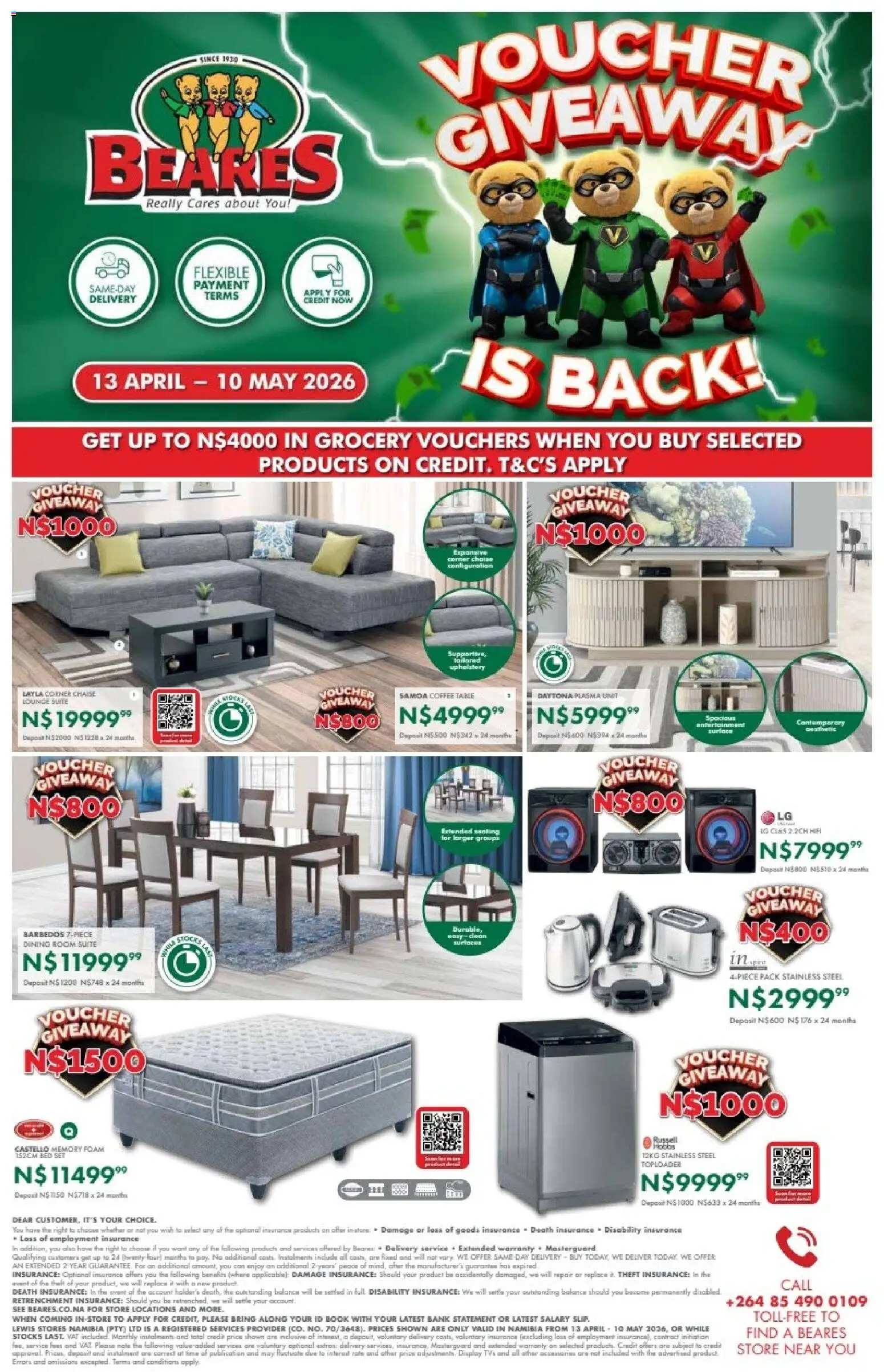 New Beares catalogue – valid from 13.04.2026 | Page: 16