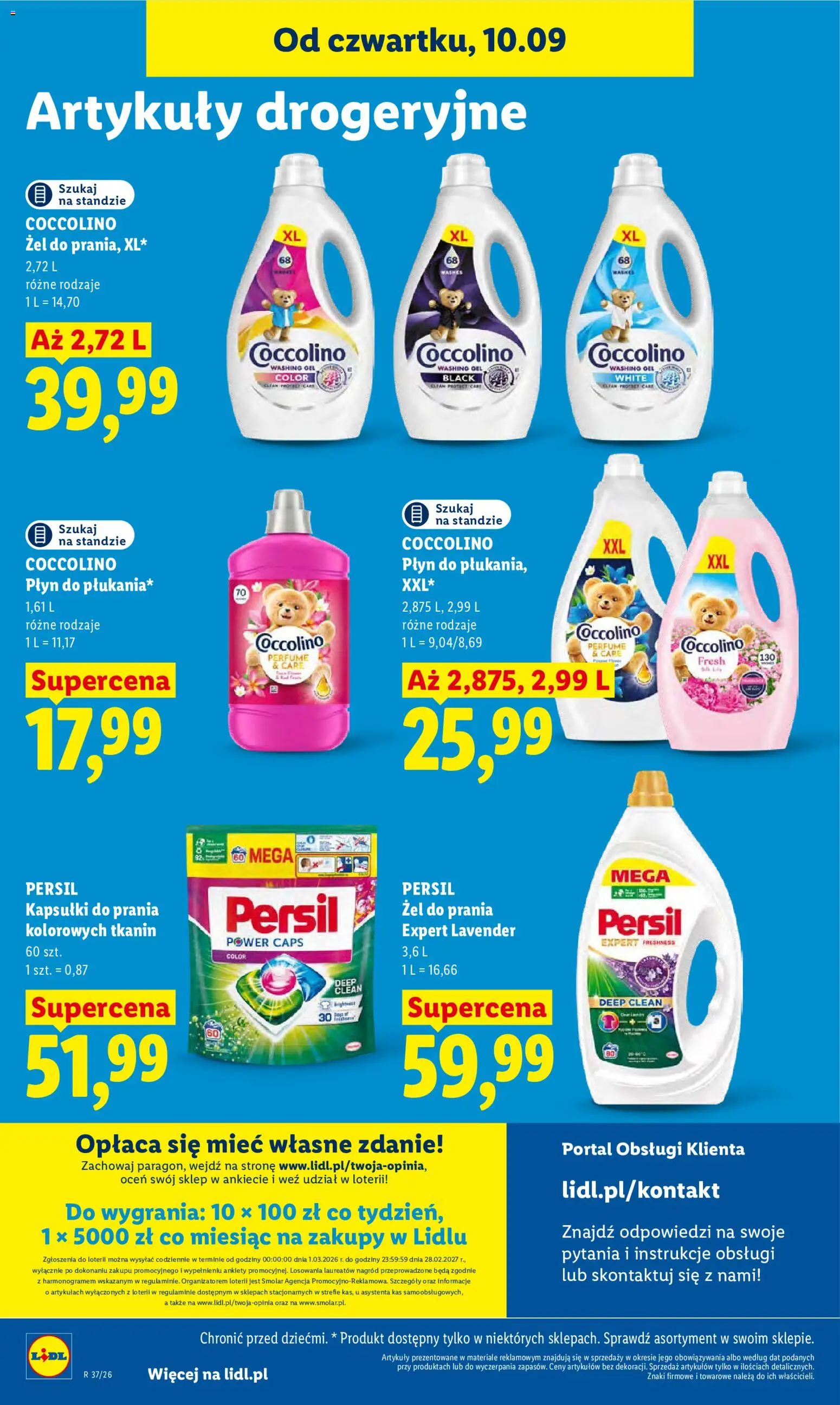 Lidl Polsko leták od 10.09.2026 | Strana: 82 | Produkty: Coccolino, Persil