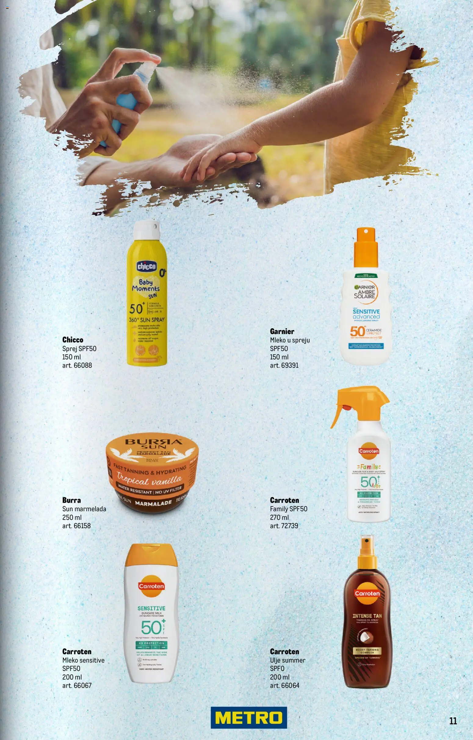 Metro katalog - važi od 01.06.2026 | Strana: 11 | Proizvode: Garnier, Mleko