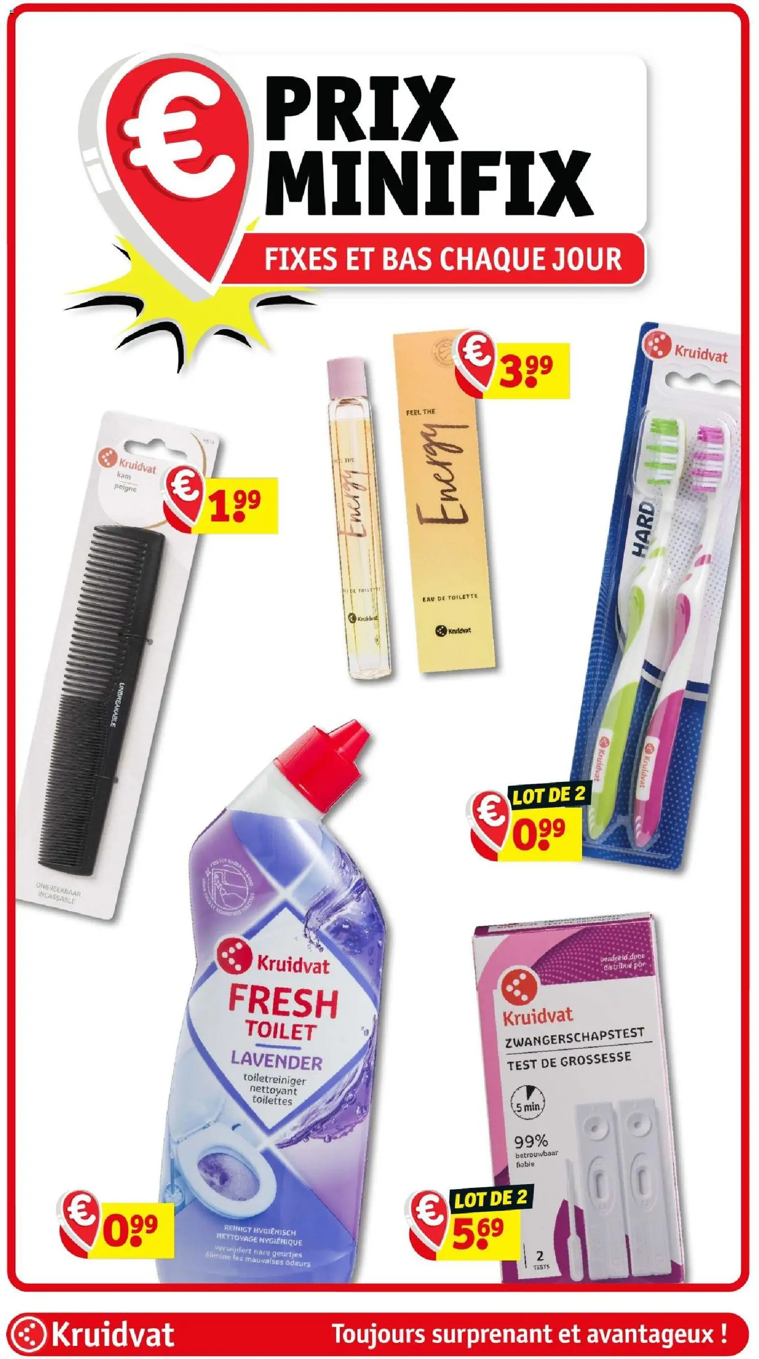 {H1} | Pagina: 47 | Producten: Toiletreiniger, Zwangerschapstest, Toilet, Eau de toilette