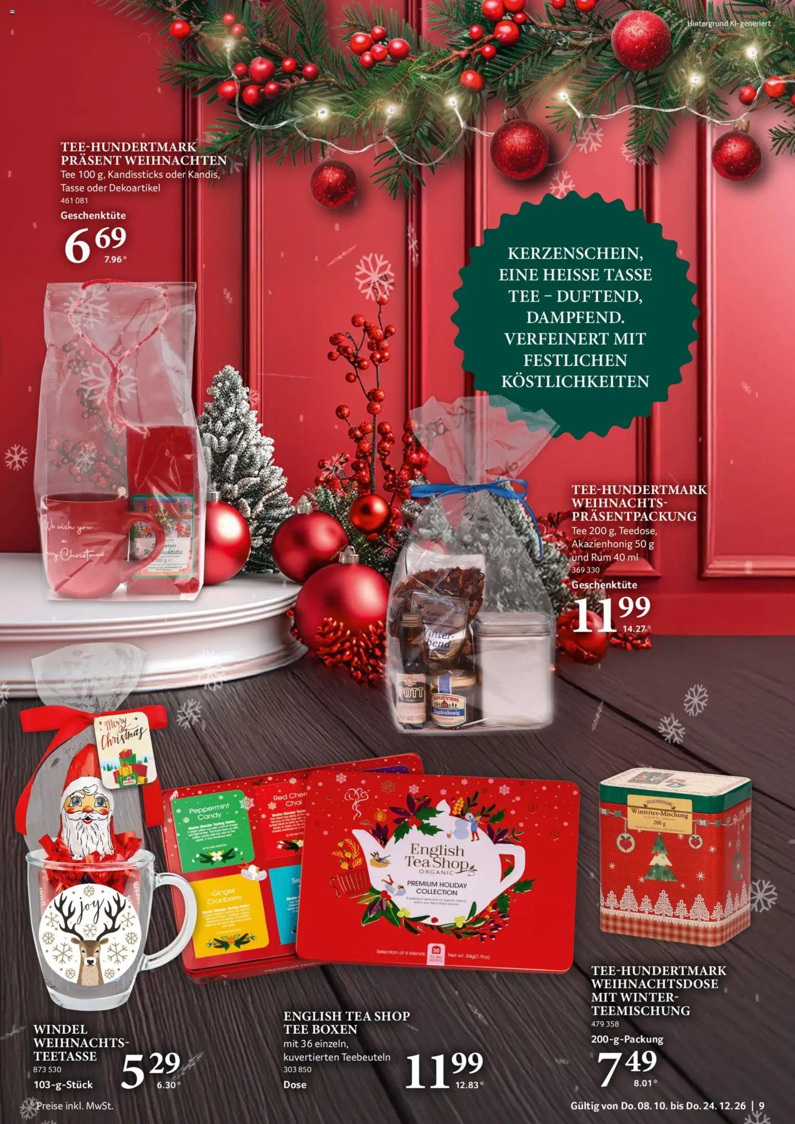 Selgros Feine Geschenke – gültig ab 08.10.2026 | Seite: 9 | Produkte: Rum, Tee