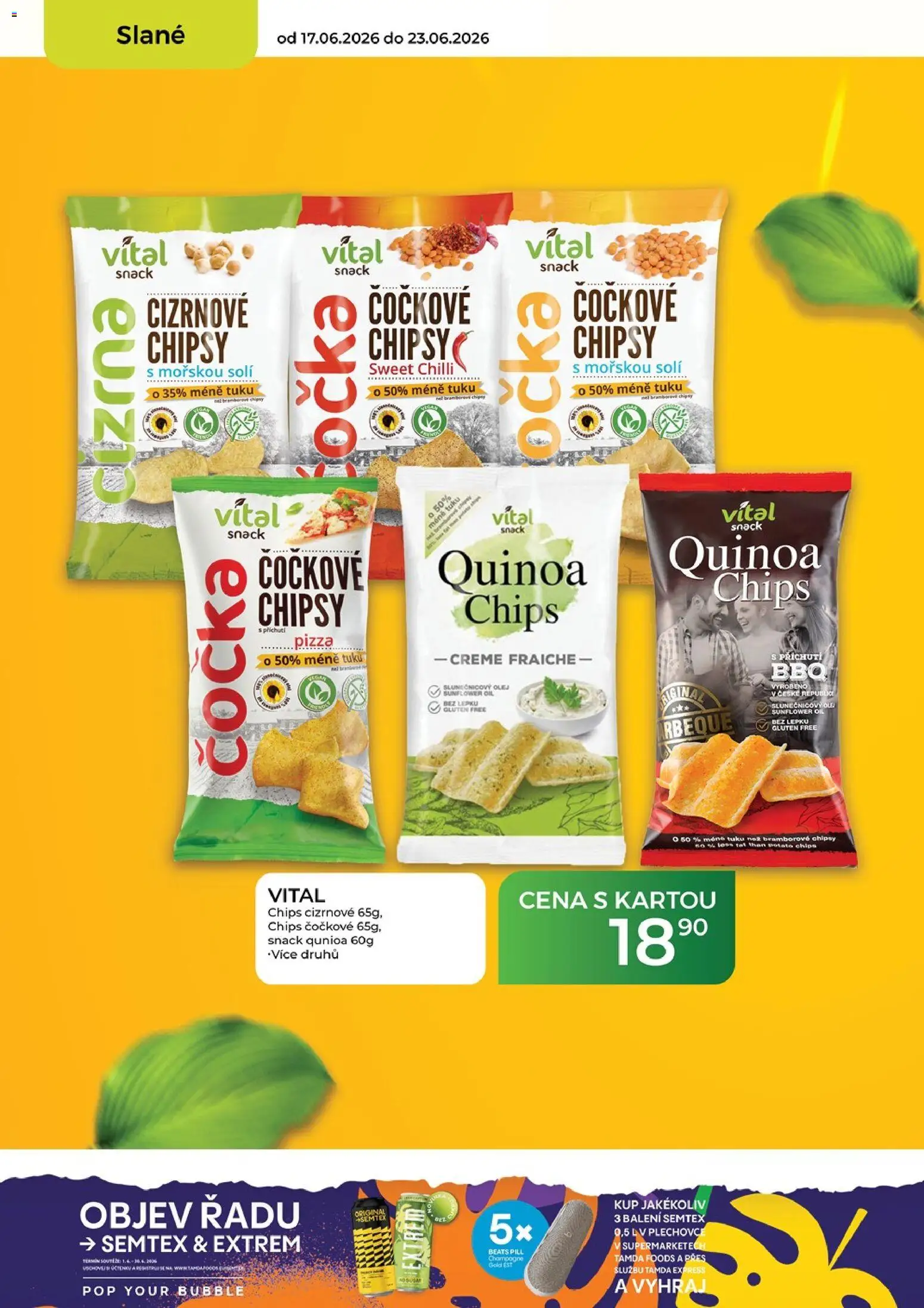 Tamda Foods leták od 17.06.2026 | Strana: 28 | Produkty: Olej, Pizza, Semtex, Quinoa
