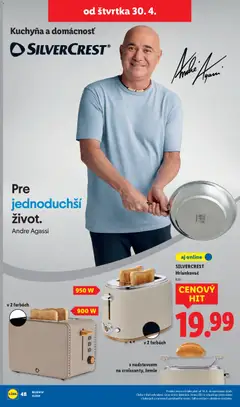 Lidl leták platný od 27.04.2026 | Strana: 80 | Produkty: Kuchyňa, Hriankovač