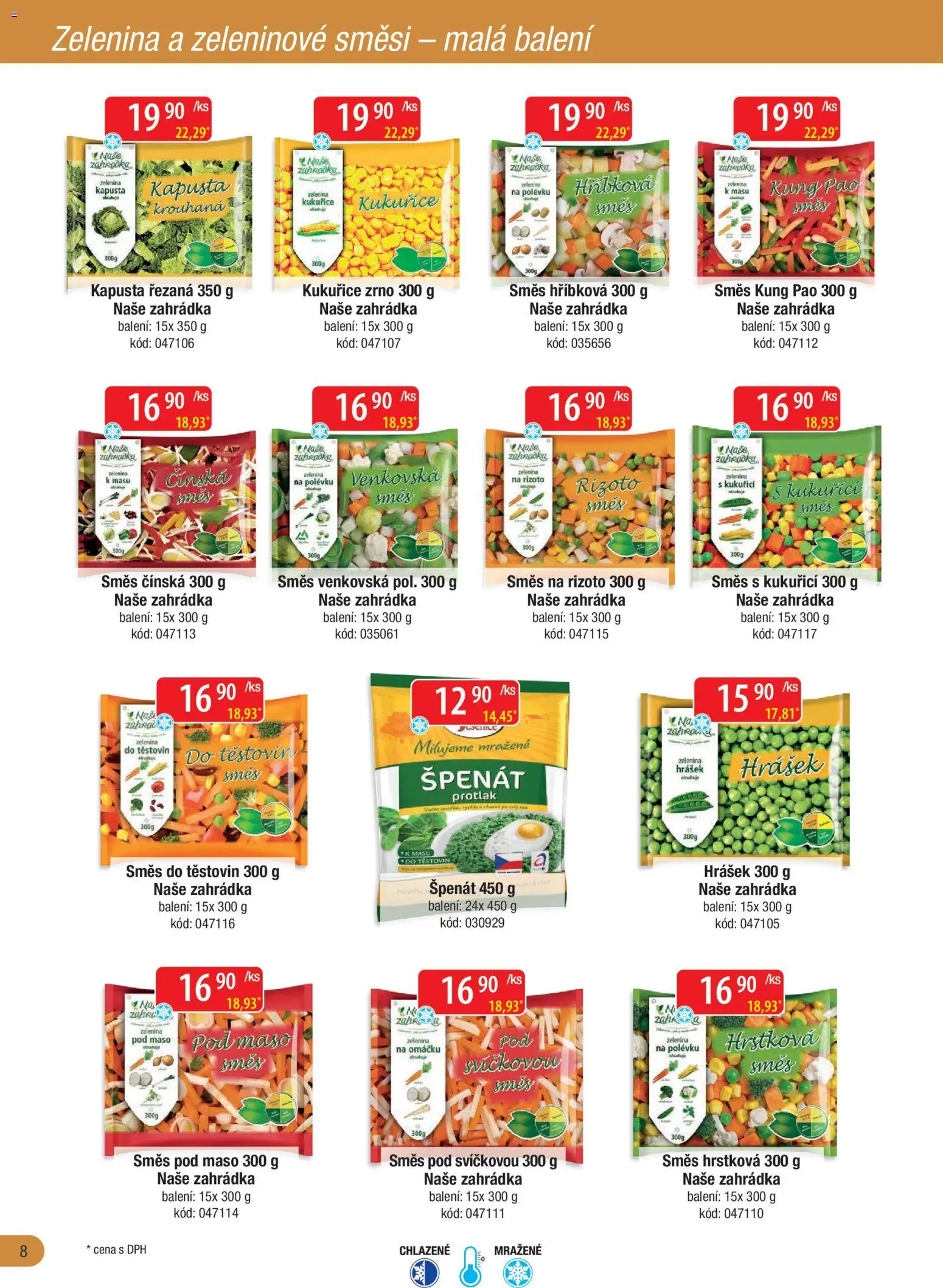 Astur & Qanto leták - Velkoobchod fresh 11/2026 od 01.11.2026 | Strana: 8 | Produkty: Kukuřice, Kung pao, Zelenina, Hrášek